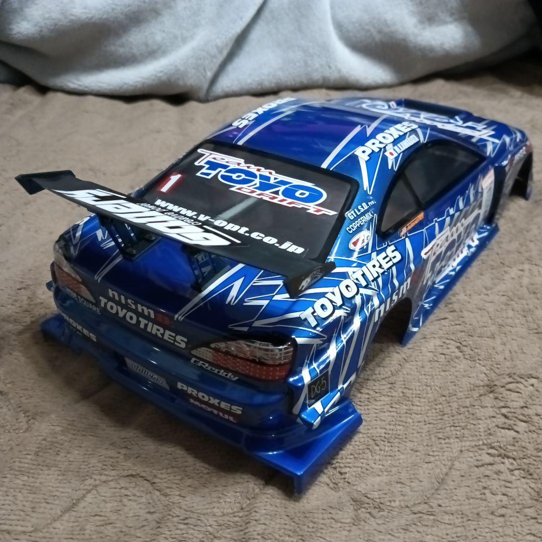 【新品】S15シルビア 塗装済 1/10 ラジコンボディー ドリラジ　YD2