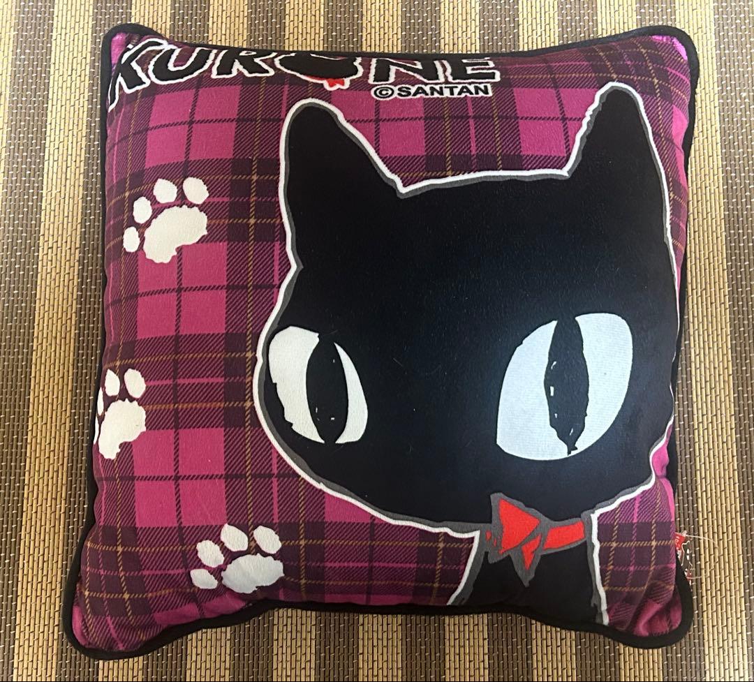 ☆クロネ☆2種セット！☆タータンチェックロネクッション☆新品未使用☆希少！☆