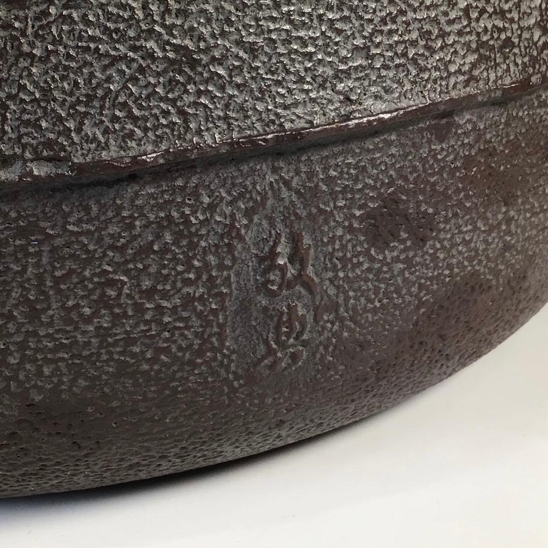 Ｍ７４７　茶釜　『人間国宝　高橋敬典造』『万代屋釜』　共箱　茶道具