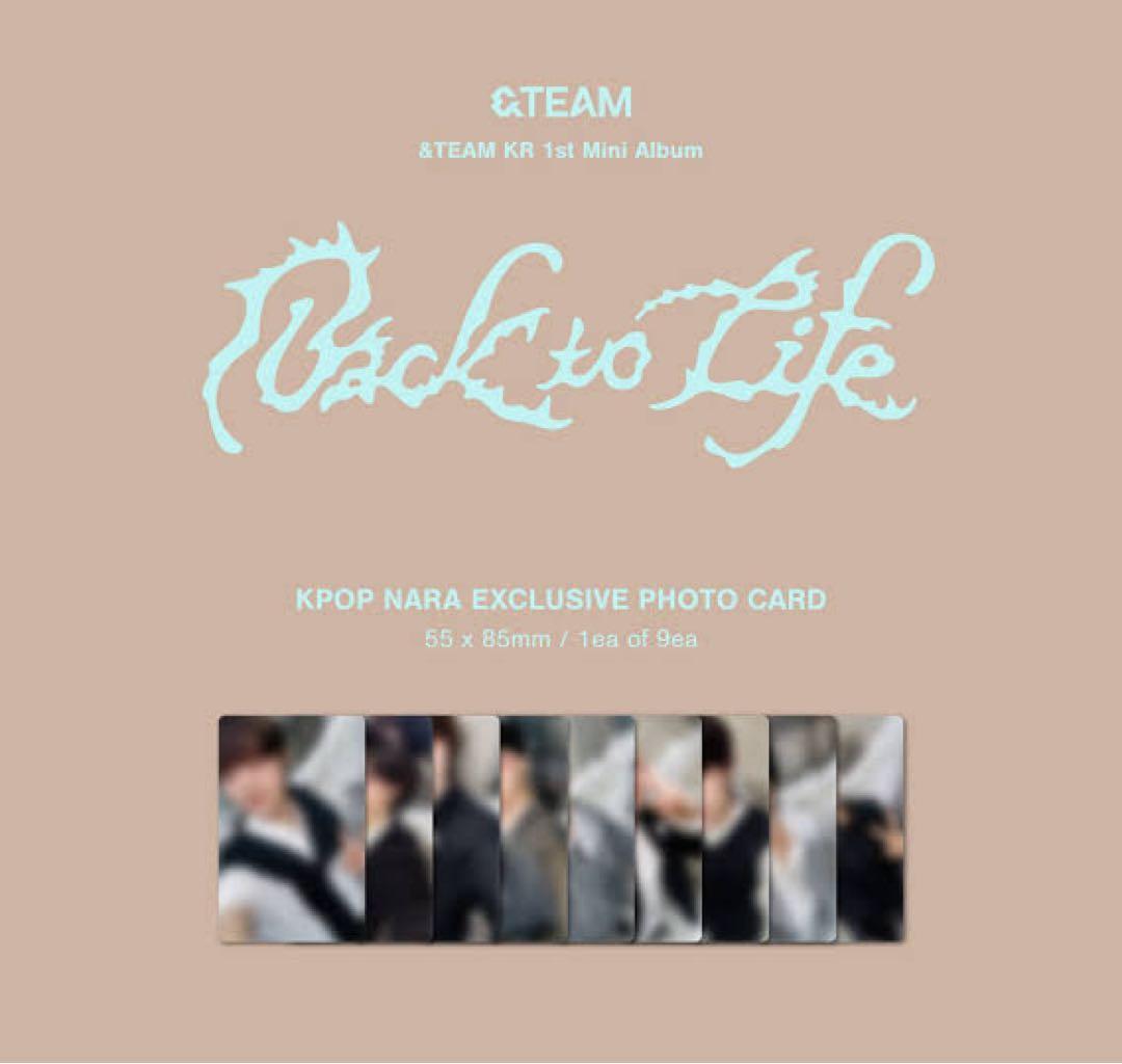 &TEAM ニコラス KPOP NARA アメリカ限定 トレカ