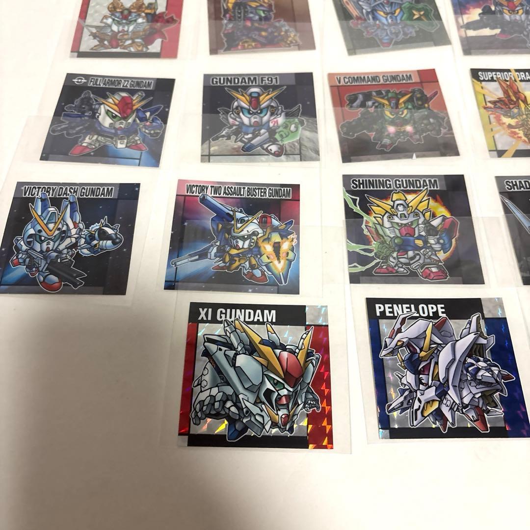最新弾 元祖SDガンダム スナック2 メタリックシール 全33種フルコンプ