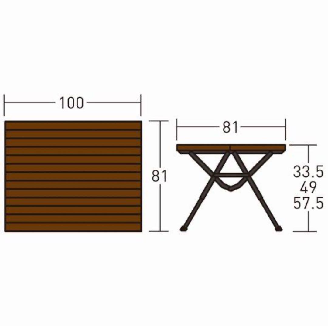 未使用級★Ogawa 3 High & Low Table ロング Ⅱ