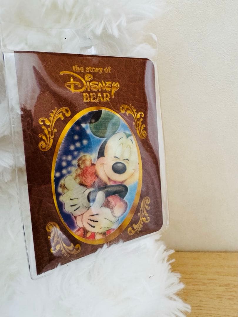 【レア】ディズニーベア 長毛 ホワイト　ダッフィー