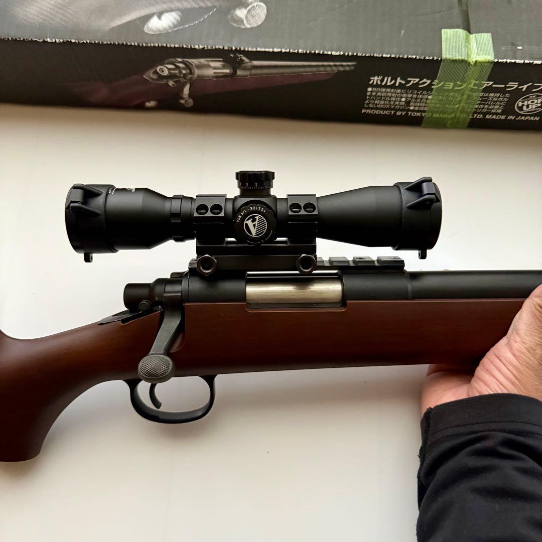 VSR-10 スナイパーライフル　東京マルイのバイポット　ANS4倍固定スコープ