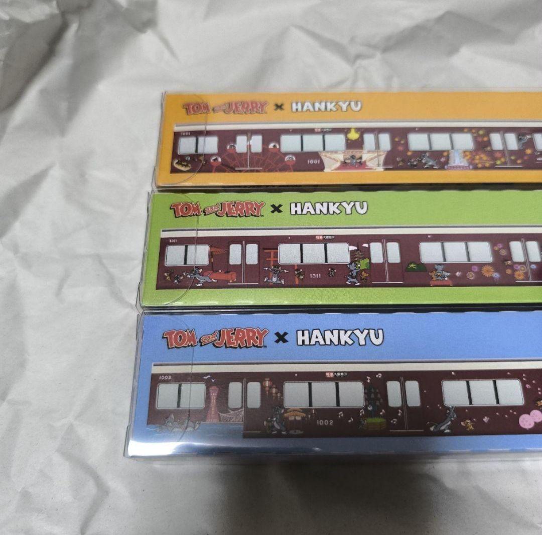 【新品】阪急電車 トムとジェリー号 3線 神戸 宝塚 京都 ディスプレイ 阪急