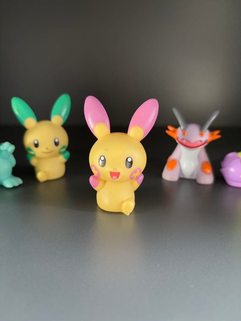 【限定品】ポケモンキッズ 色ちがい5体セット プラスル マイナン ジュカイン 他
