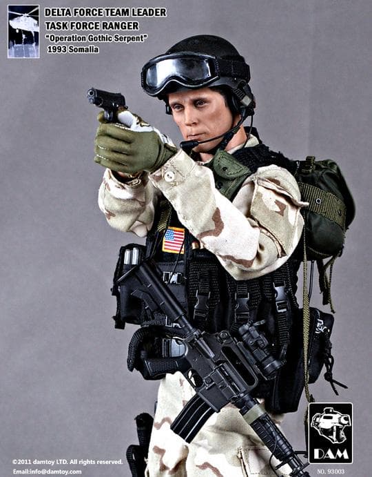 ミリタリー DAMTOYS DELTA FORCE BLACK HAWK DOWN