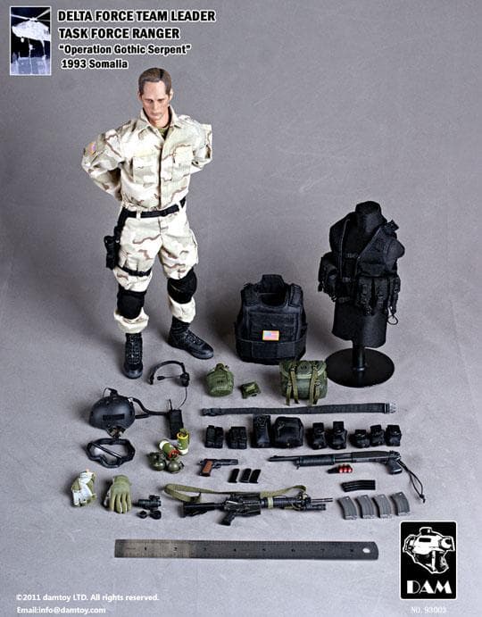ミリタリー DAMTOYS DELTA FORCE BLACK HAWK DOWN