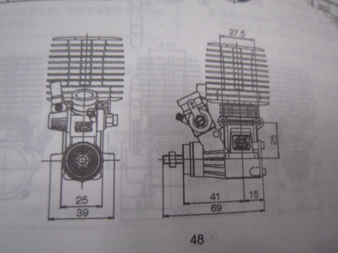 OS MAX 18 CV-R ラジコンカー エンジン 小川精機 送料込み