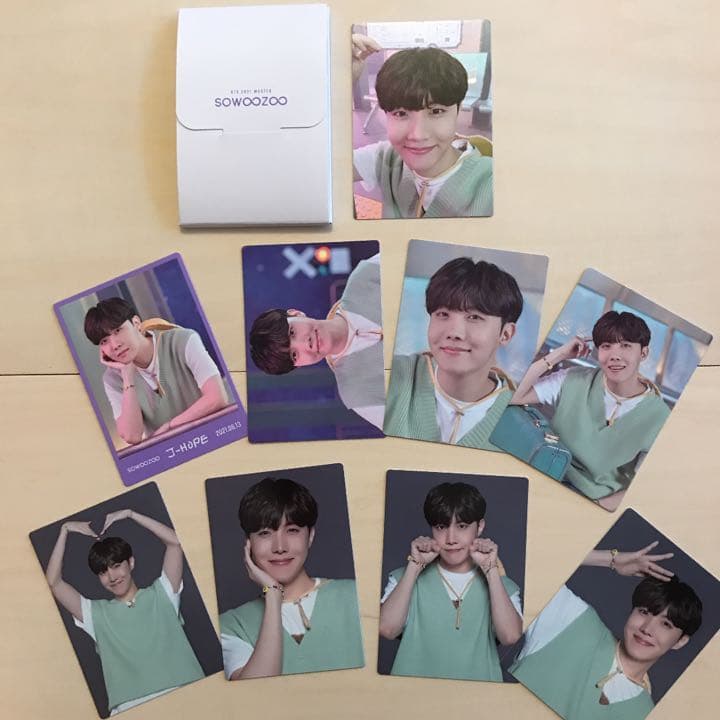 BTS SOWOOZOO ミニフォトトレカ　完全コンプ