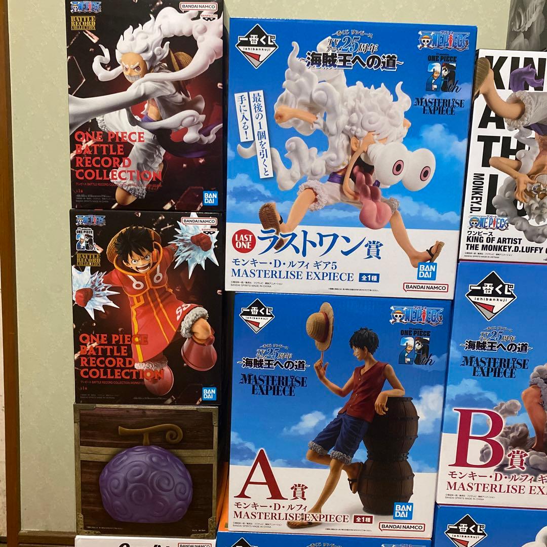 一番くじ ワンピース フィギュアコンプ + ルフィスペシャルセット‼︎