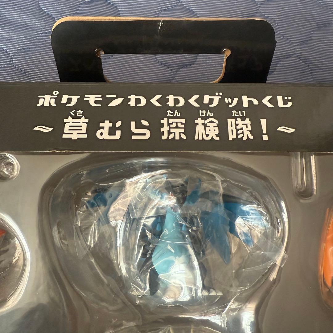 ポケモンわくわくゲットくじ B賞 スペシャルセットフィギュア 草むら探検隊