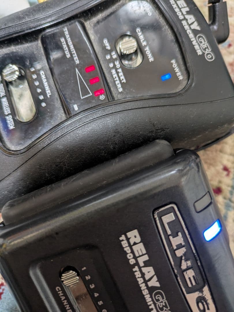 LINE6 Relay G30 ワイヤレスギターシステム ライン6 動作保証