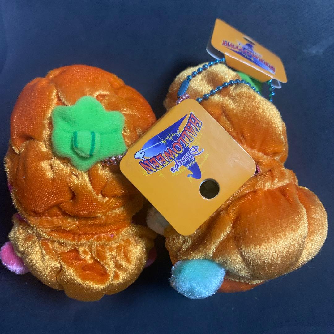 ディズニー　ハロウィン　ミッキー　ミニー　ぬいぐるみ　マスコット　キーホルダー