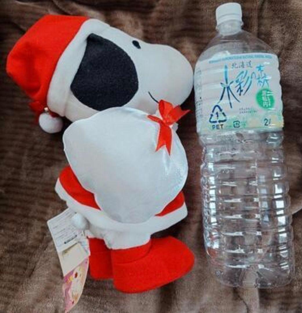 【未使用品】スヌーピーぬいぐるみ(クリスマスVer.)