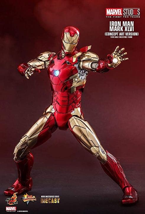 【限定版‼︎】ホットトイズ アイアンマン・マーク４６（コンセプト・アート版）