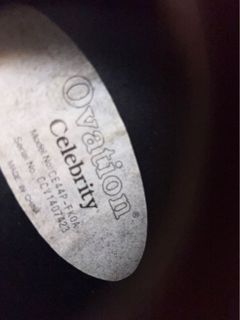 Ovation Celebrity CE44P-FKOA アコースティックギター