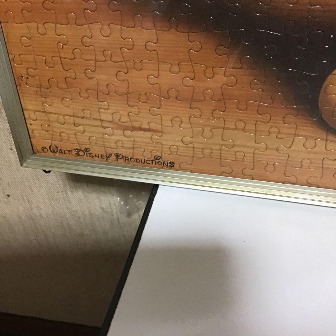 ジグソーパズル　ディズニー完成品アルミフレーム　ミッキー
