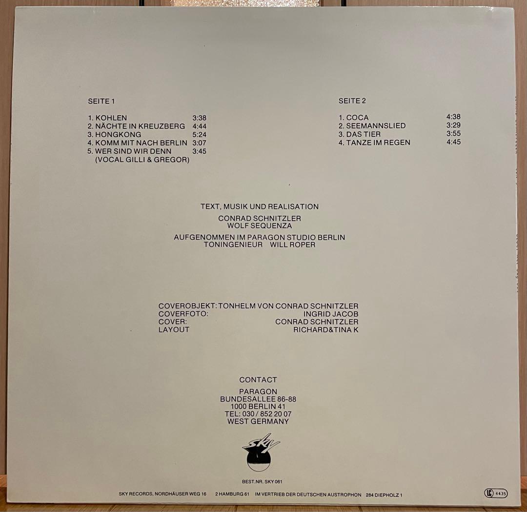 美品Conrad Schnitzler – CON 3（SKY 061A.B）