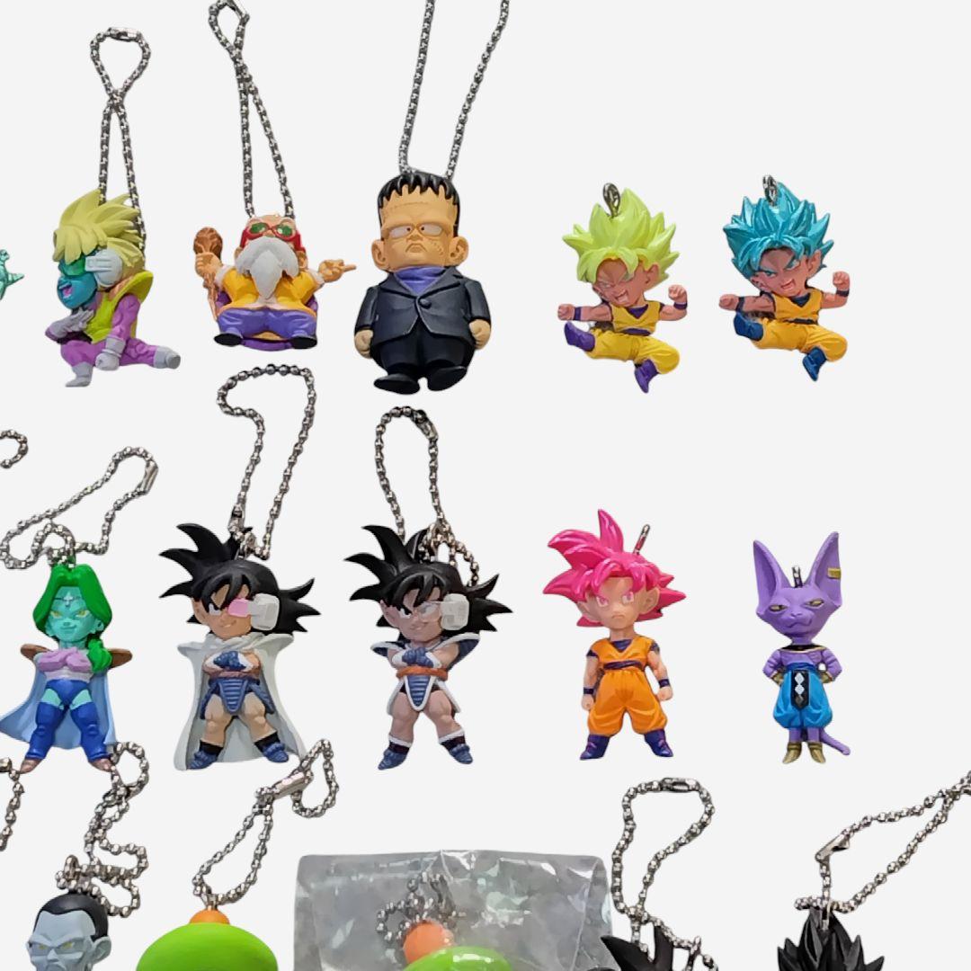 ドラゴンボール UDM まとめ売り キーホルダー スイング ストラップ 黒紐