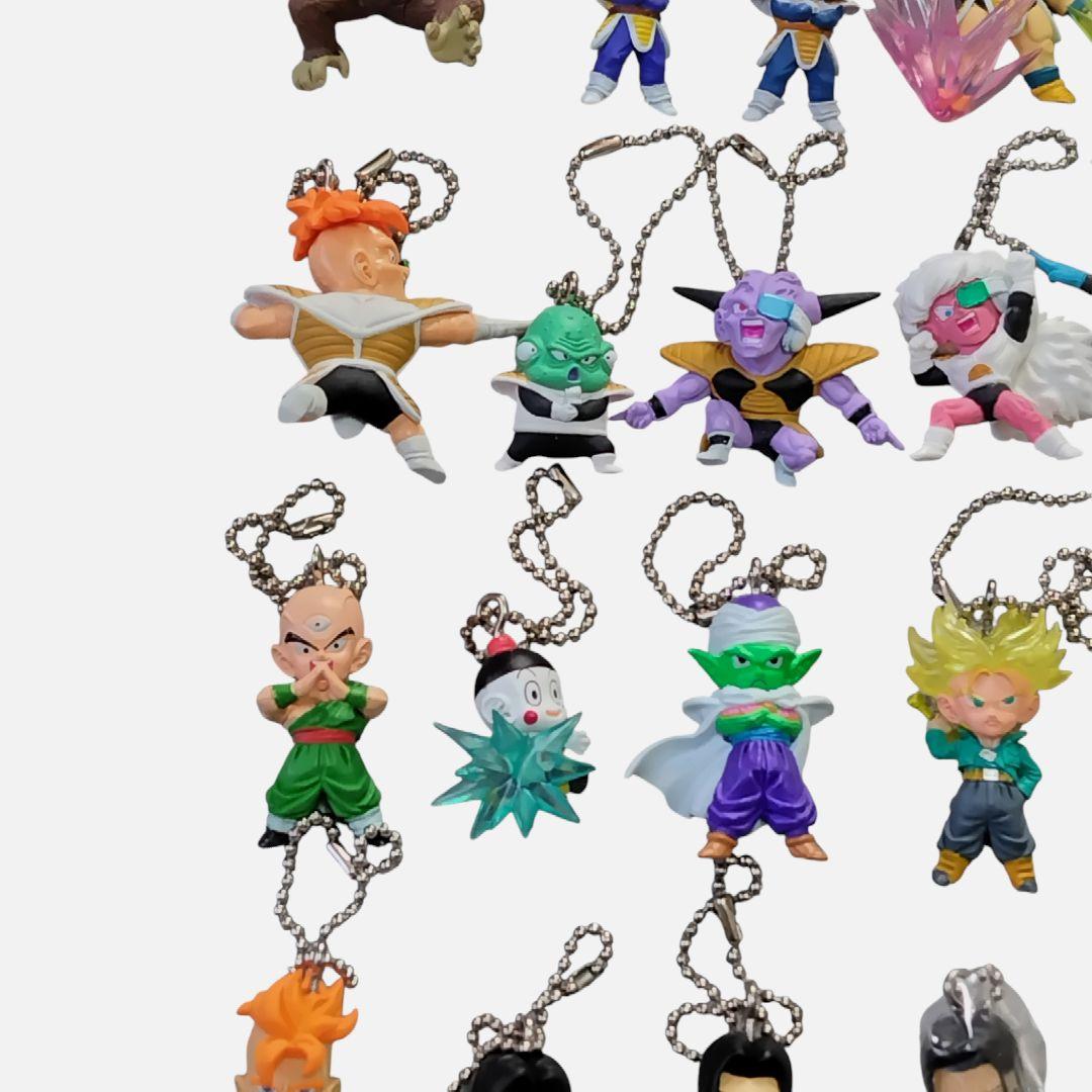 ドラゴンボール UDM まとめ売り キーホルダー スイング ストラップ 黒紐
