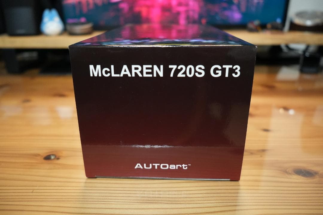 【新品】オートアート 1/18 マクラーレン 720S GT3 メタリックレッド