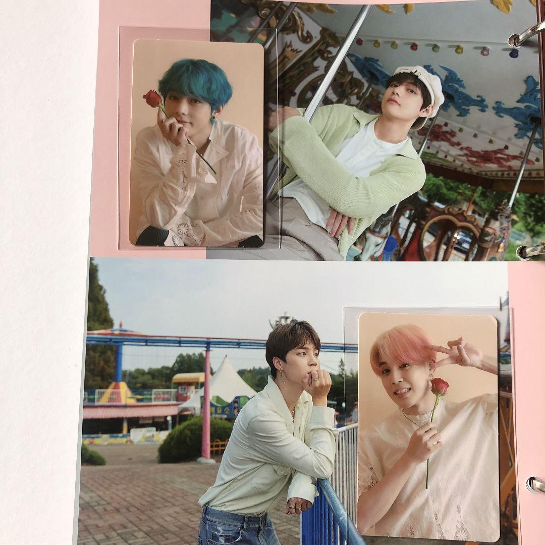 BTS トレカ　ジミン　テヒョン　V JIMIN MEMORIES 2019