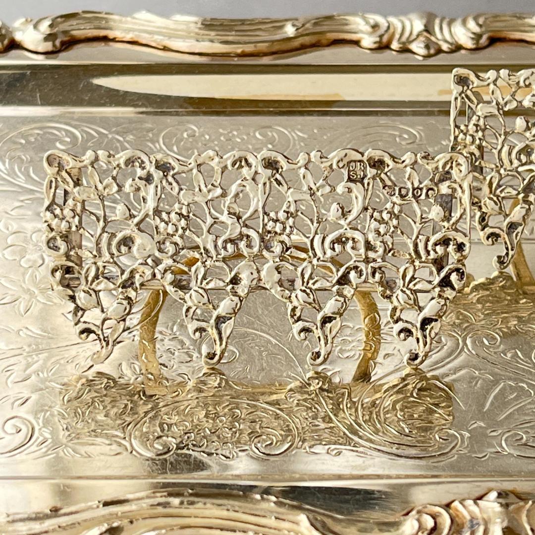 【Rosenthal, Jacob & Co.】メニューホルダー ペア【純銀】
