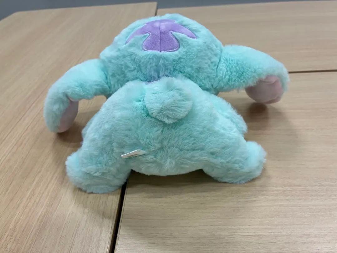 【新品未使用】希少品スティッチ ぬいぐるみ 高さ23cm x 横22cm