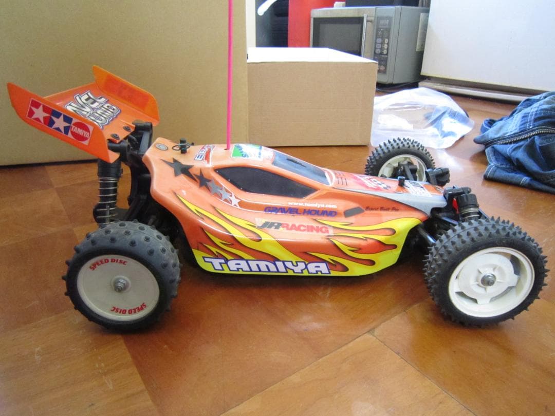 ヴォクシー乗り 動作確認済 1/10 タミヤ グラベルハウンド 4WD