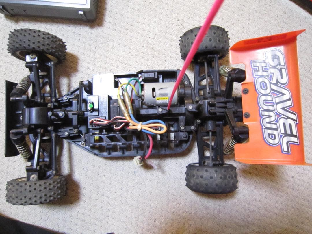 ヴォクシー乗り 動作確認済 1/10 タミヤ グラベルハウンド 4WD