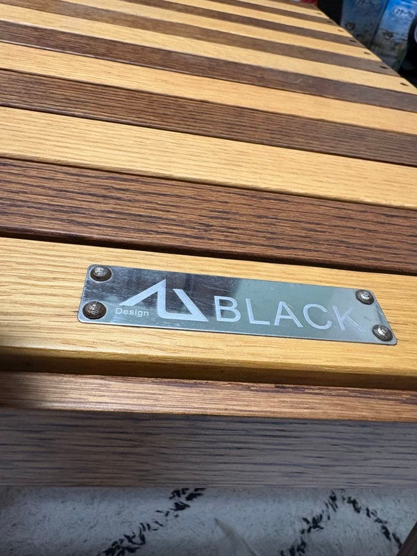 BLACK DESIGN ハレテーブル　収納袋、アイアンテーブル、延長脚セット