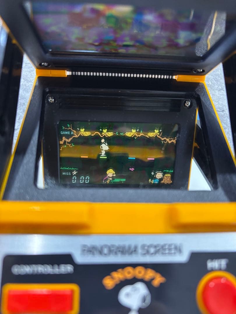 希少　ゲーム&ウォッチ スヌーピー パノラマスクリーン