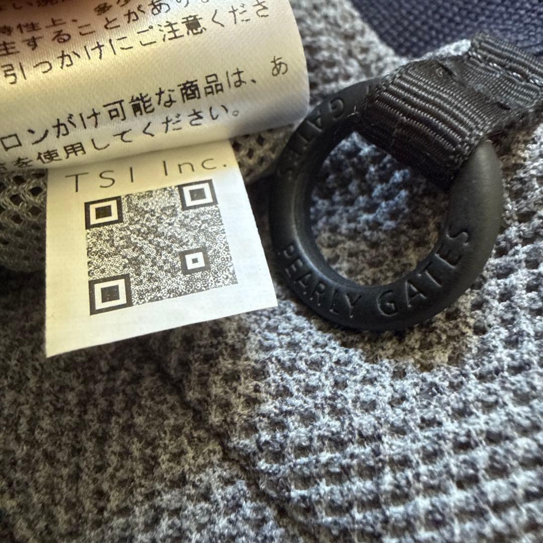 現行モデル　未使用級　パーリーゲイツ　ジョガーパンツ　S〜M相当　紺　グレー　3