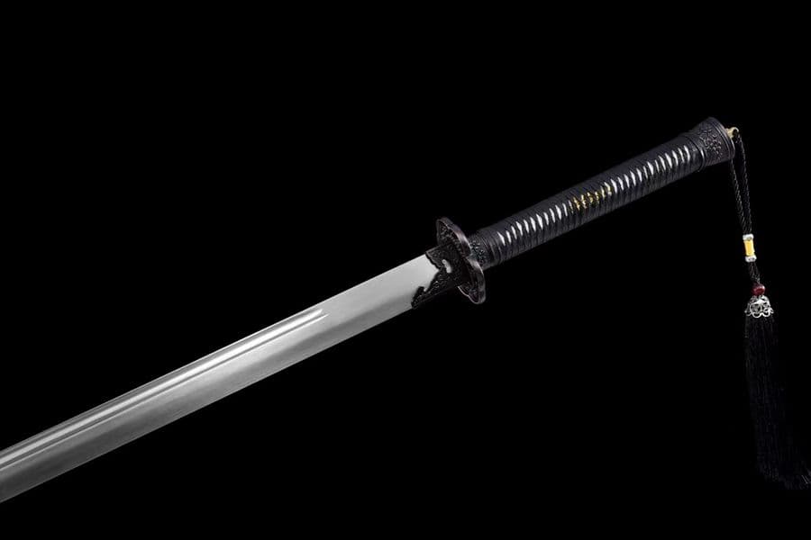 梅の青刀 武具　刀装具　日本刀　模造刀　居合刀 手鍛造打 鋼刀 武蔵 鑑賞用