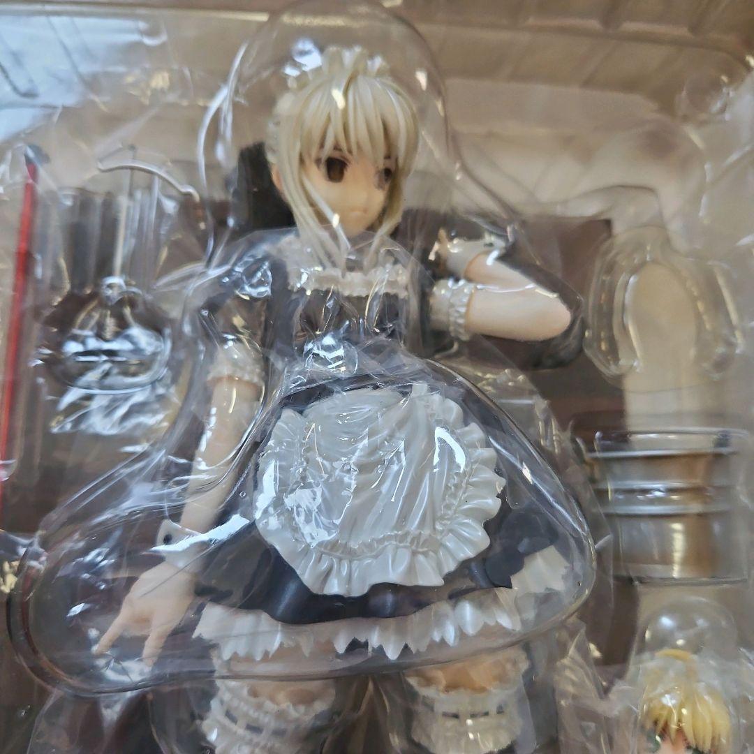 極美品●Fate/hollow ataraxia セイバーオルタ メイドVer.