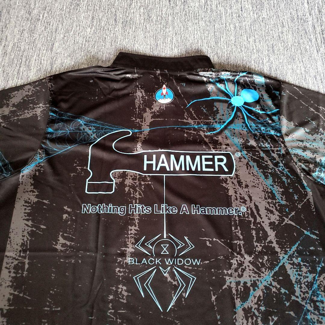 ✨新品✨ボウリングウェア　【2XL】　ブラックウィドー　ブラック　大きめ