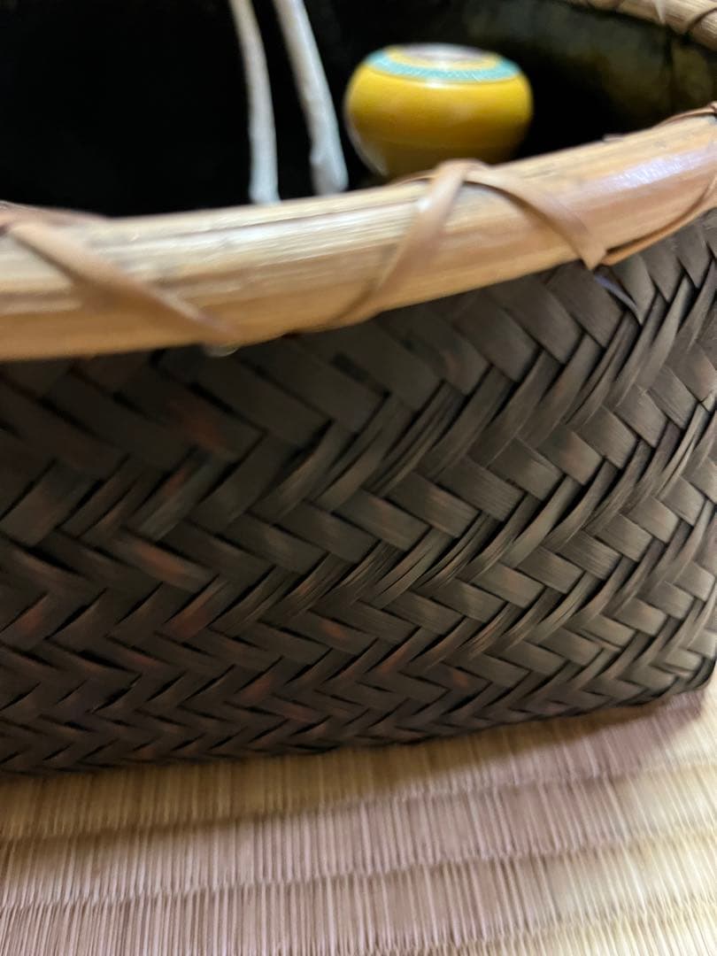 茶道具　炭斗一式（炉）