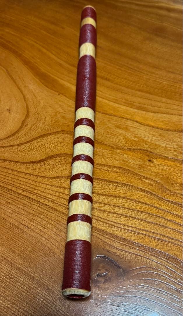 龍笛 白竹 竹製 糸巻き 雅楽 和楽器