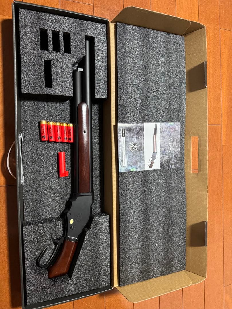S&T M1887 ガスショットガン リアルウッド