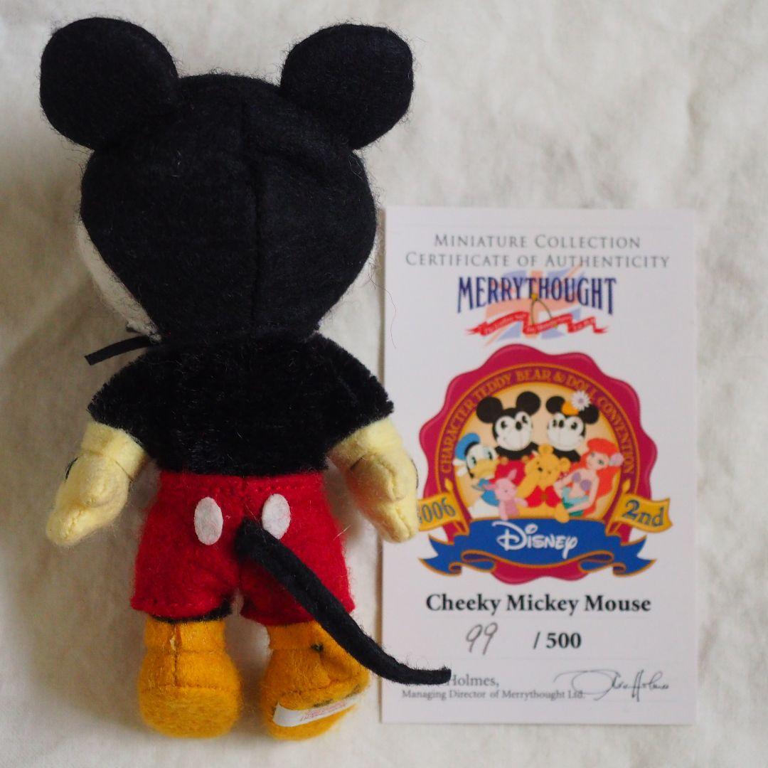 レア☆ Merrythought × Disney ミッキー ミニー テディベア
