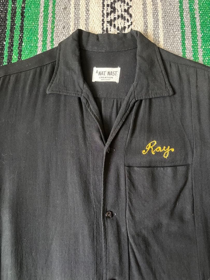 60s ボーリングシャツ NAT NAST ヴィンテージ