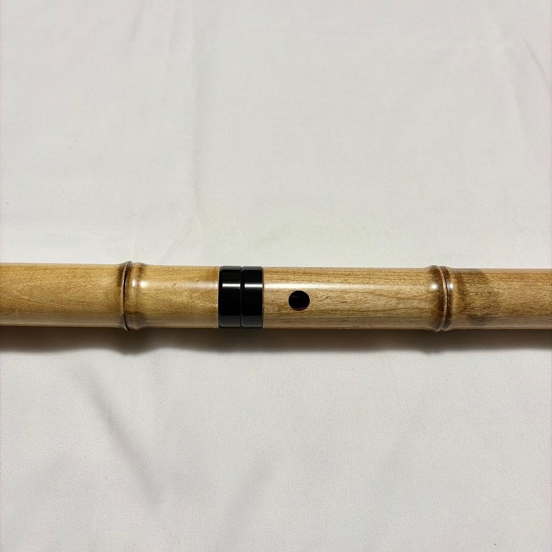 尺八 都山流 玉山銘 1尺8寸 木管 楽器 54.5cm