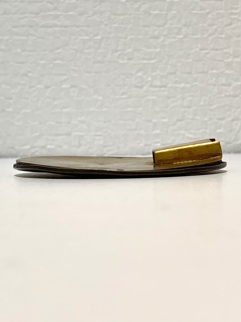 141【笹竜胆家紋　前立　江戸時代】 甲冑　本歌　武具　兜　鎧　江戸　戦国　具足