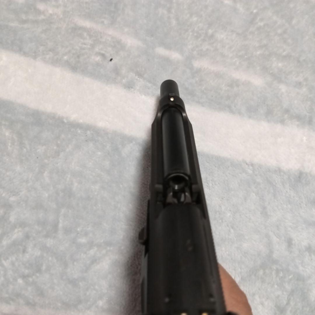 【ガスガン】美品　M92f ベレッタ　HW　黒　ホルスター　専用ローダー付
