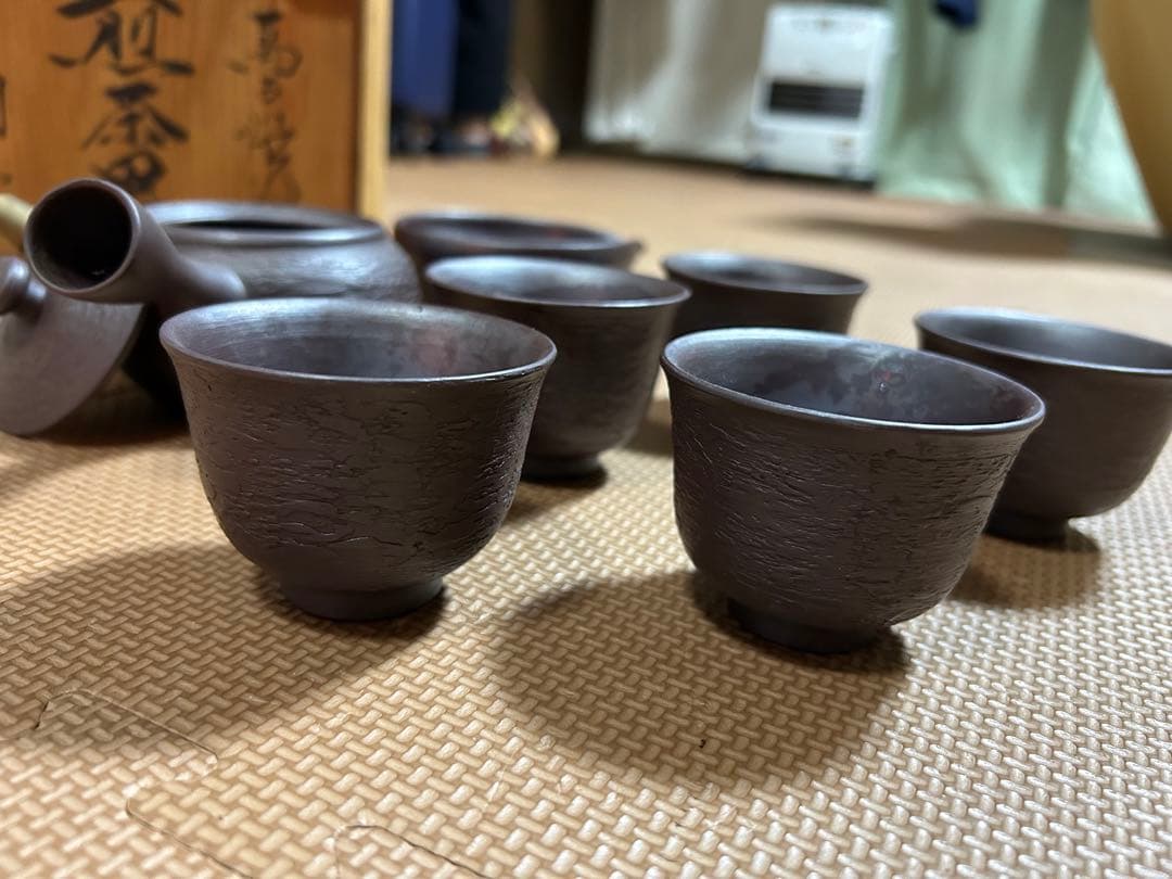 萬古焼　急須他セット