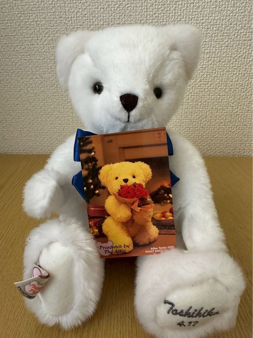 Alfee teddy 2002 ぬいぐるみ　高見沢俊彦さん　THE ALFEE