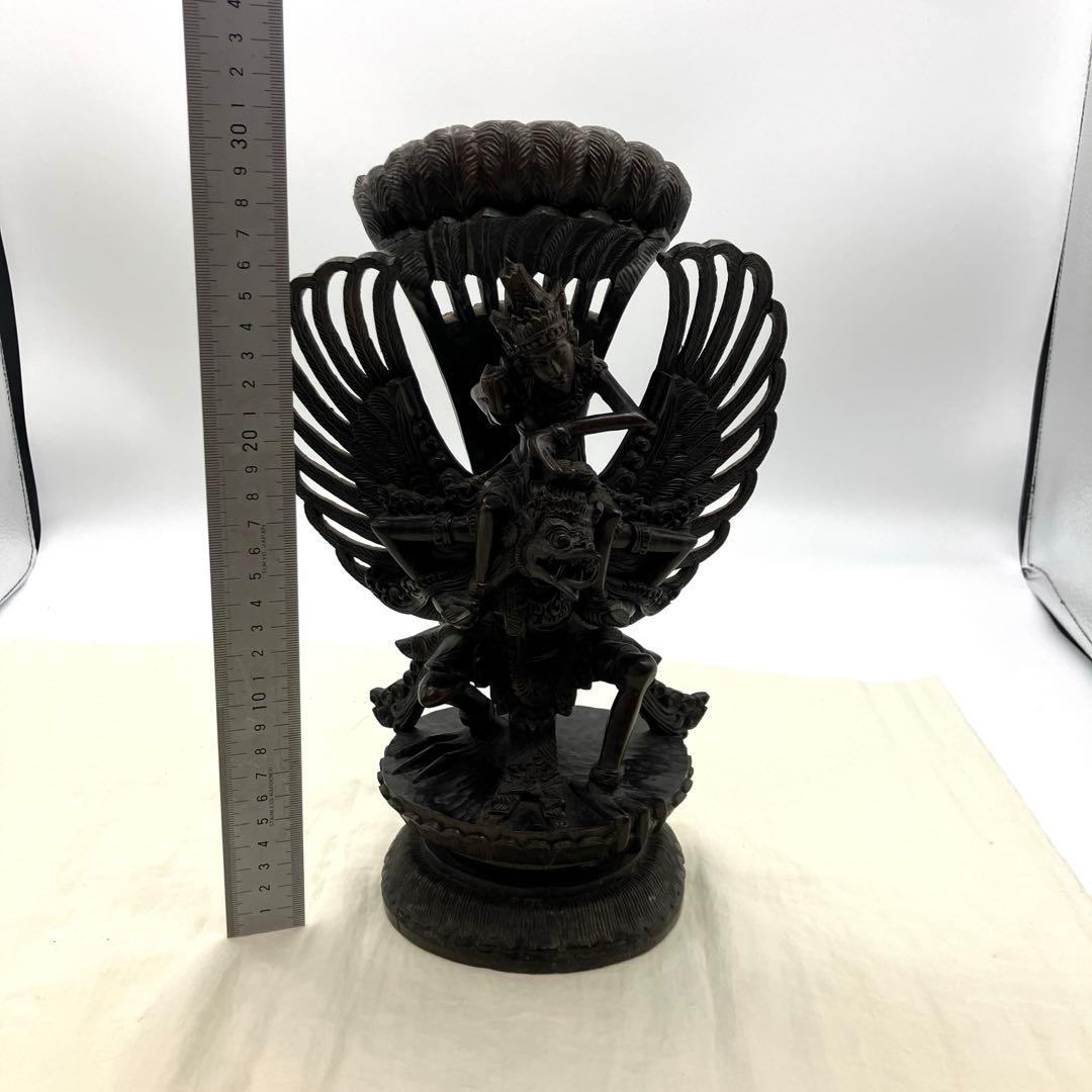 NYOMAN SETER 作家　ガルーダ　ヴィシュヌ神、インドネシア、バリ　黒檀