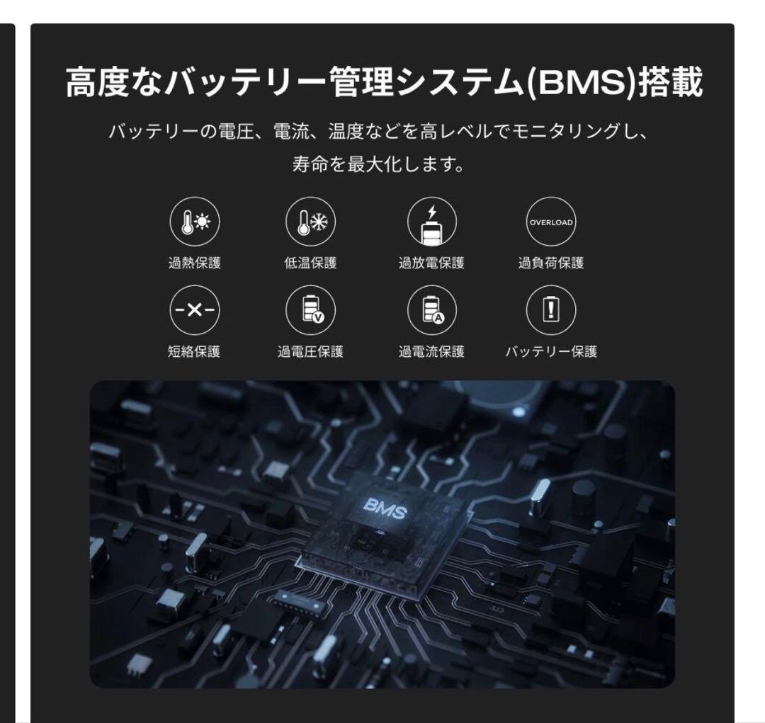 未使用 EcoFlow  2 ポータブル電源　災害 キャンプ