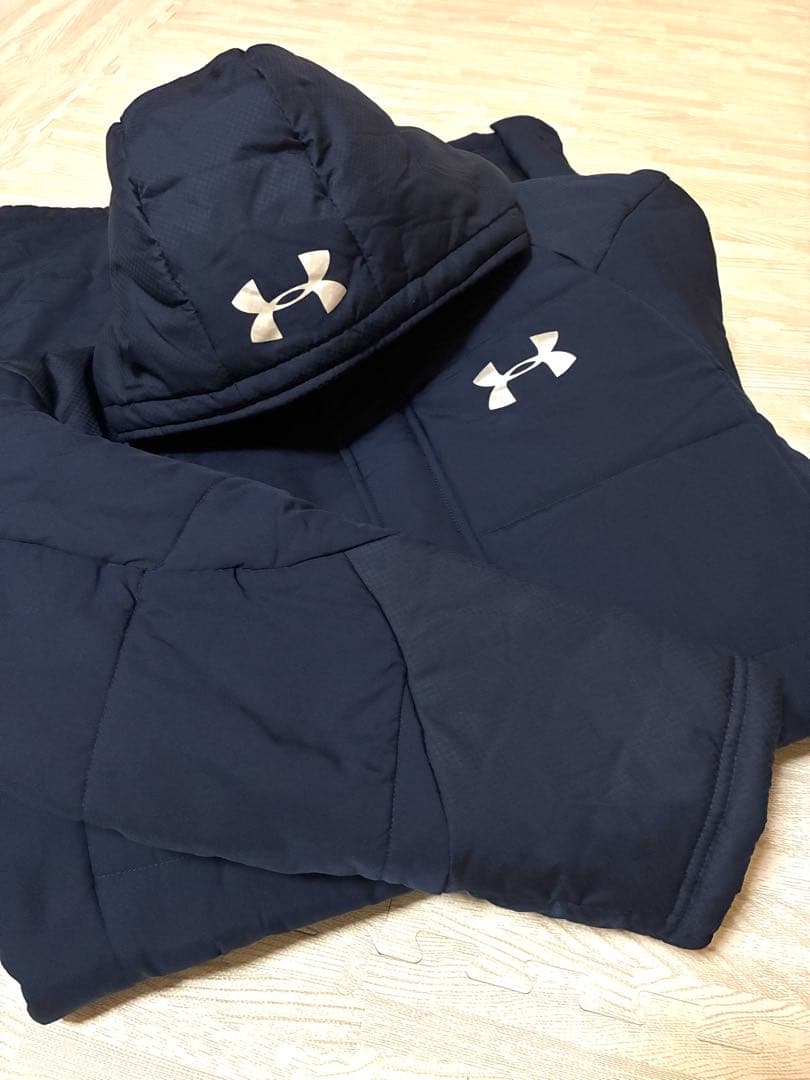 UNDER ARMOUR メンズ トレーニング ロングコートベンチコート